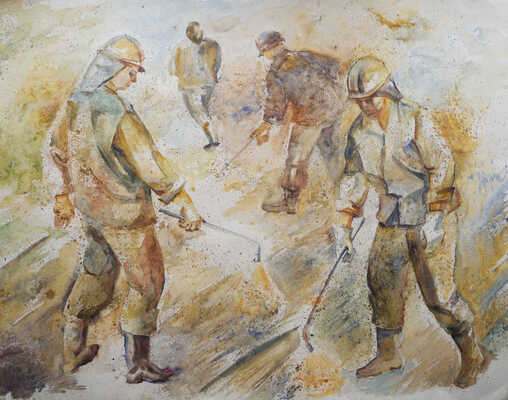 Потетюева Эльвира Лусегеновна. Метростроевцы 